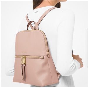 Michael Kors Pink Backpack